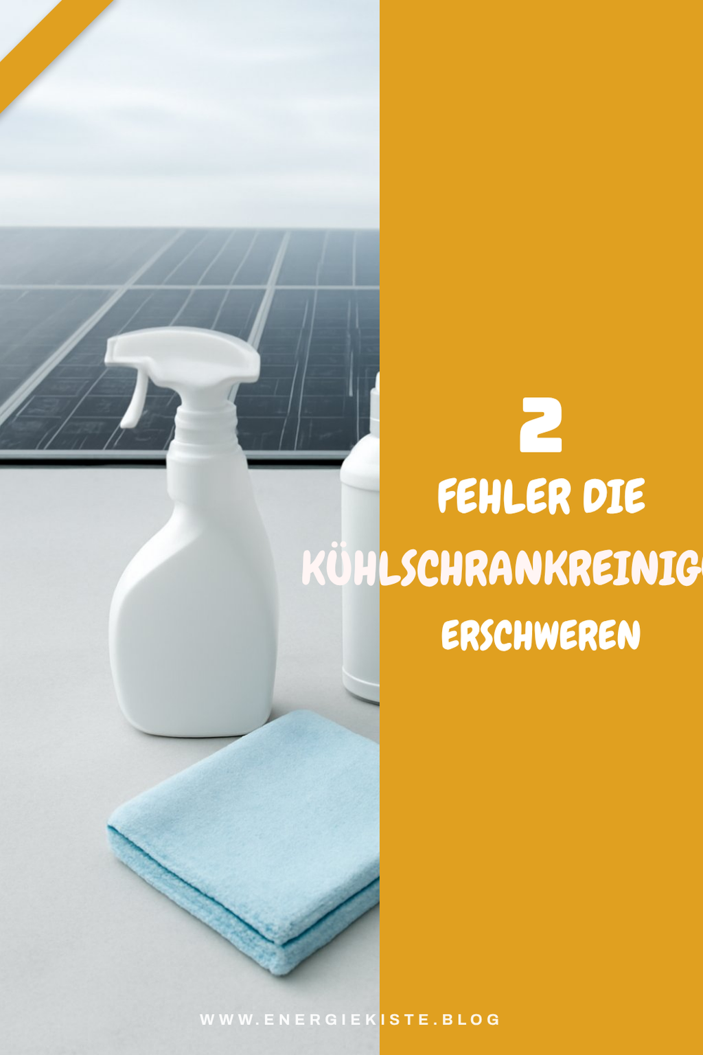 Häufige Fehler bei der Kühlschrankreinigung vermeiden