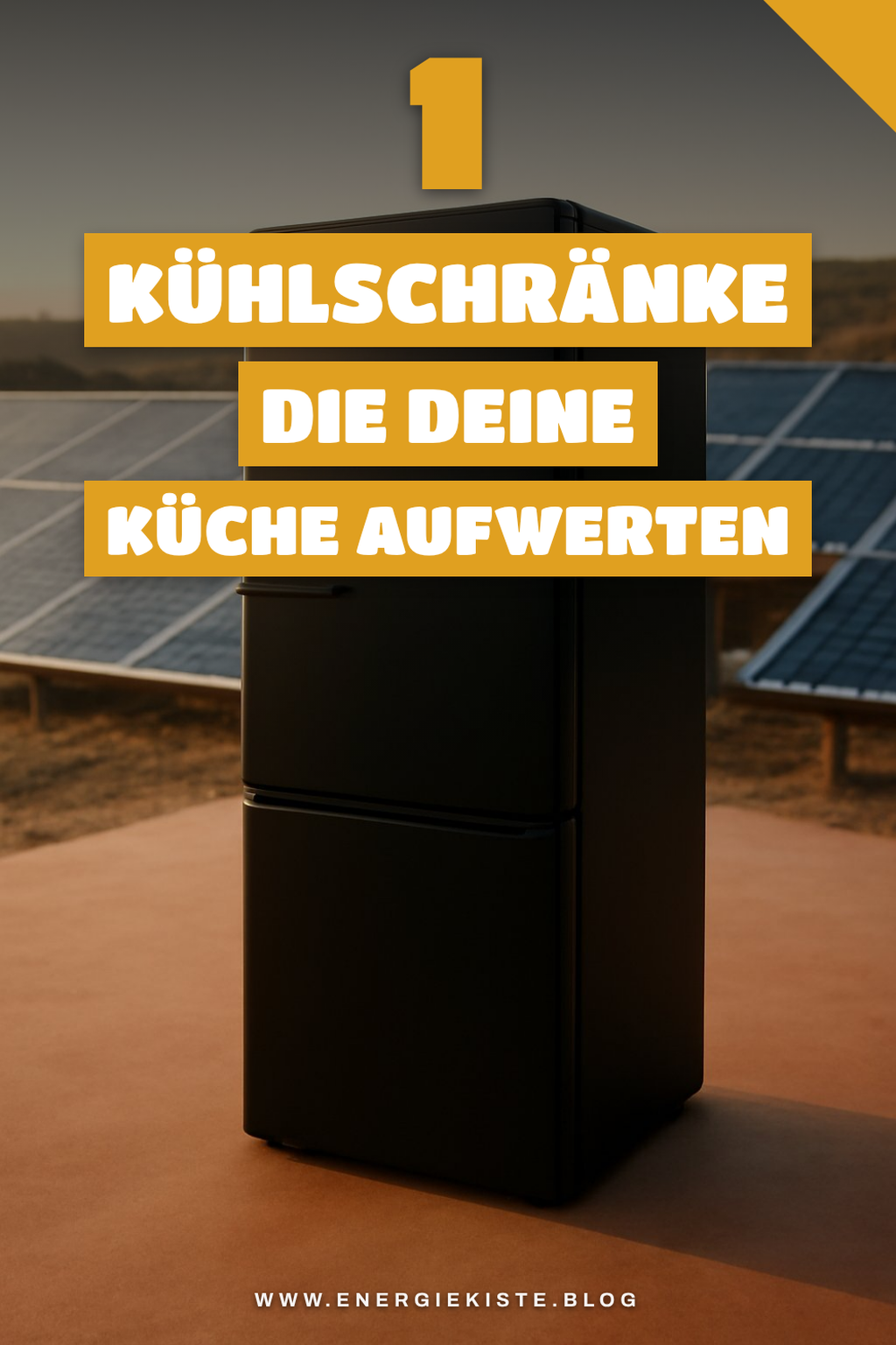 So findest du den perfekten Kühlschrank Schwarz für deine Küche