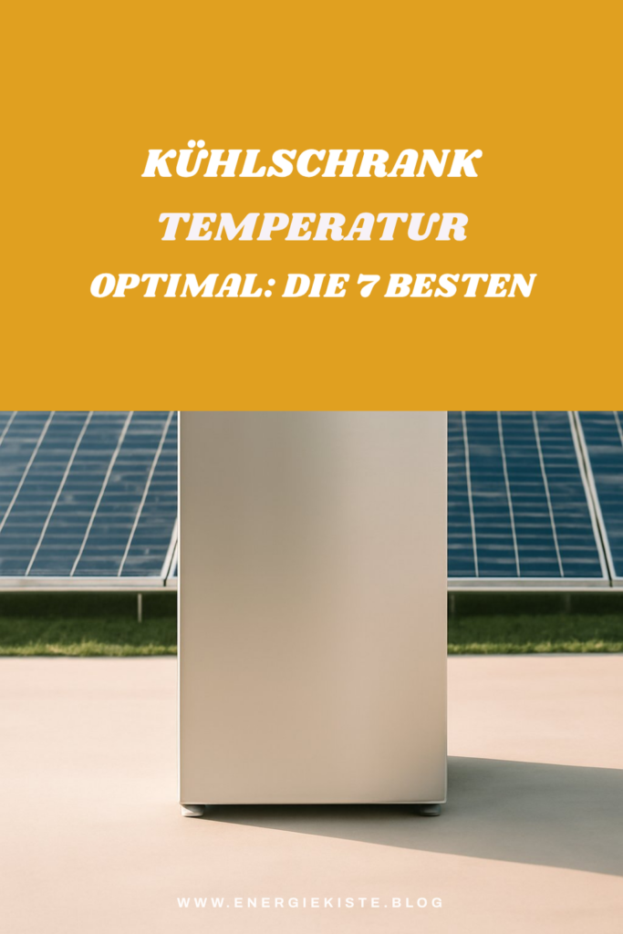 Kühlschrank Temperatur Optimal: Die 7 besten Modelle 2026 im Überblick
