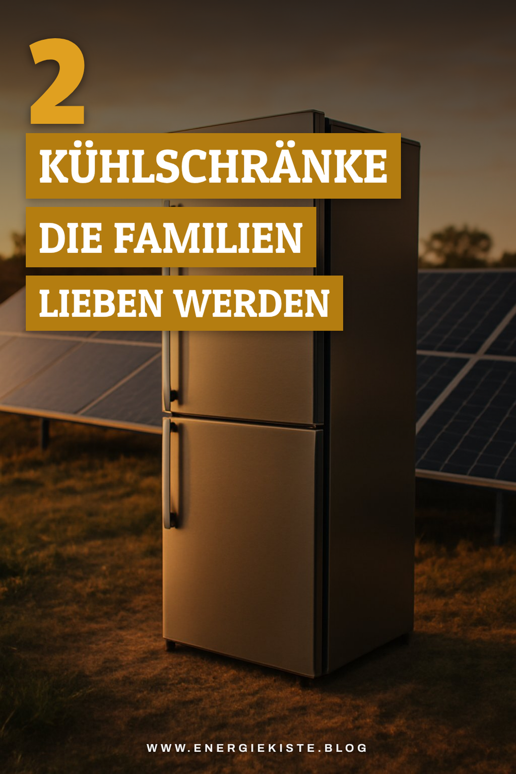 Kühlschrank für Familien: Platz und Effizienz