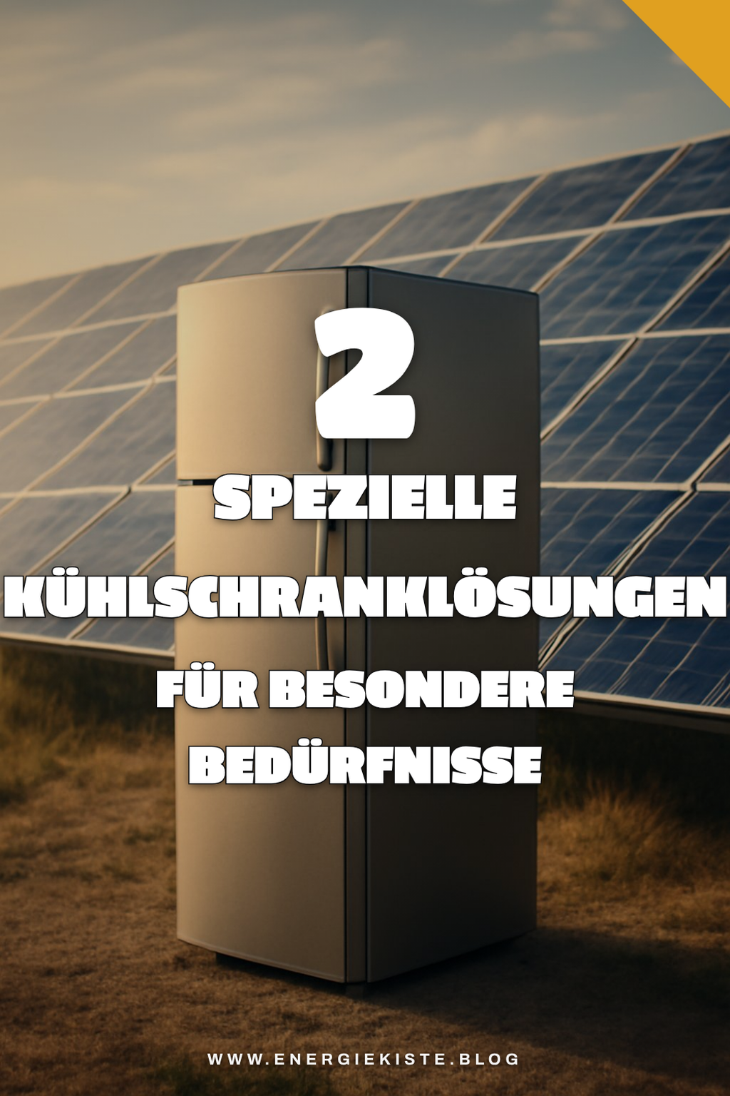Kühlschrank für besondere Anforderungen