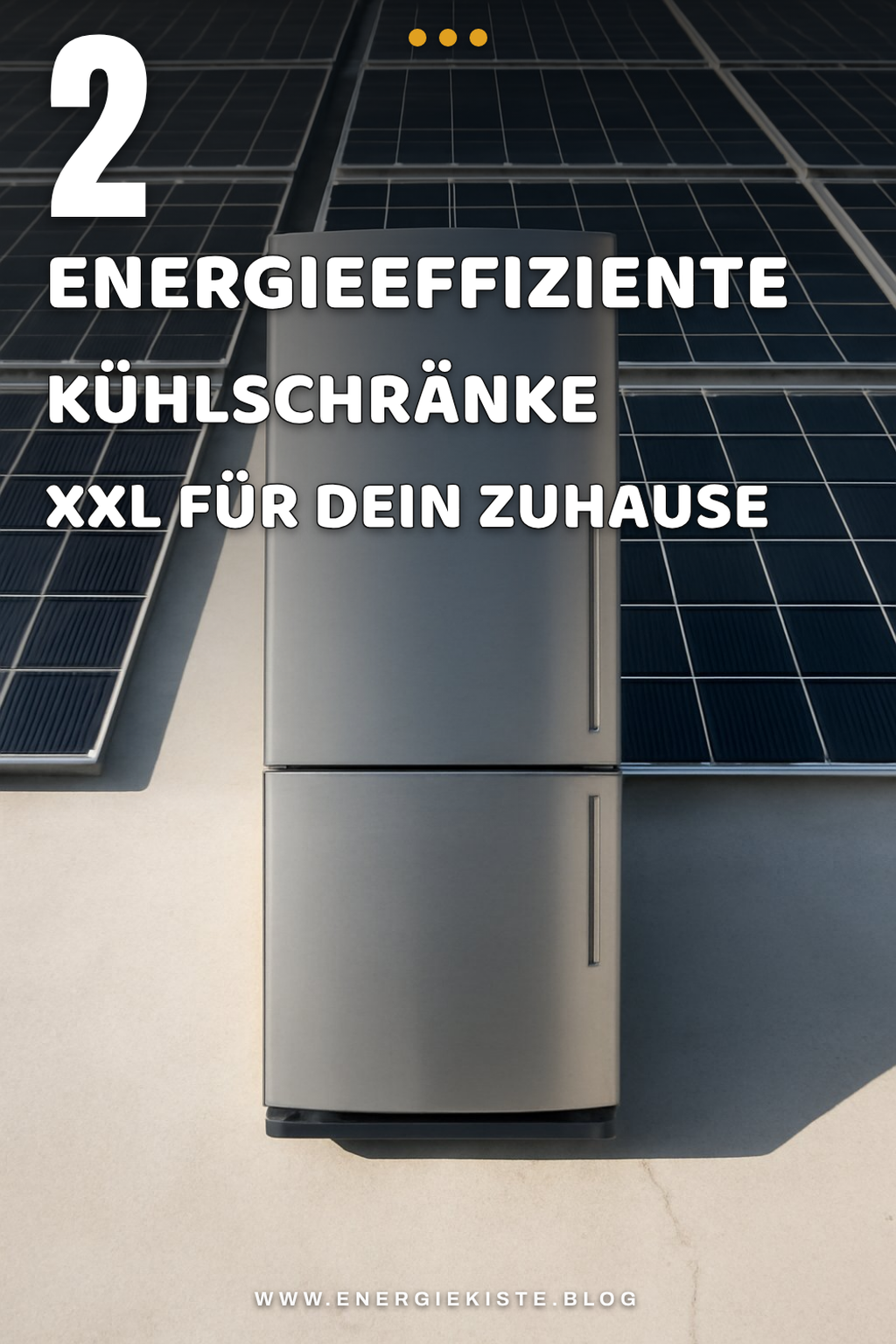 Energieeffiziente Kühlschränke XXL für umweltbewusste Käufer