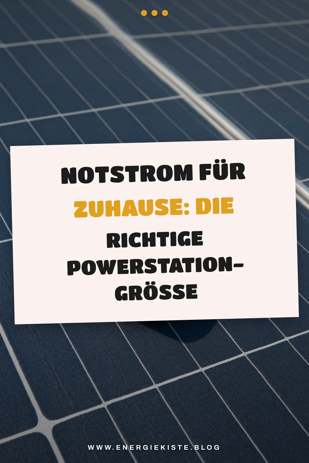 Notstrom für Zuhause: Die richtige Powerstation-Größe finden