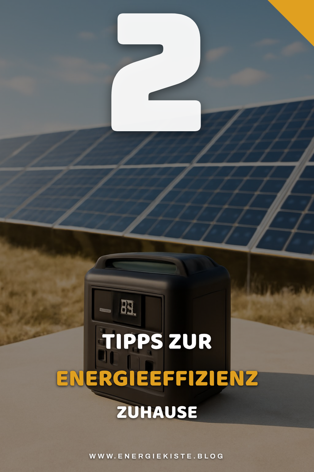 Energieeffizienz im Haushalt steigern