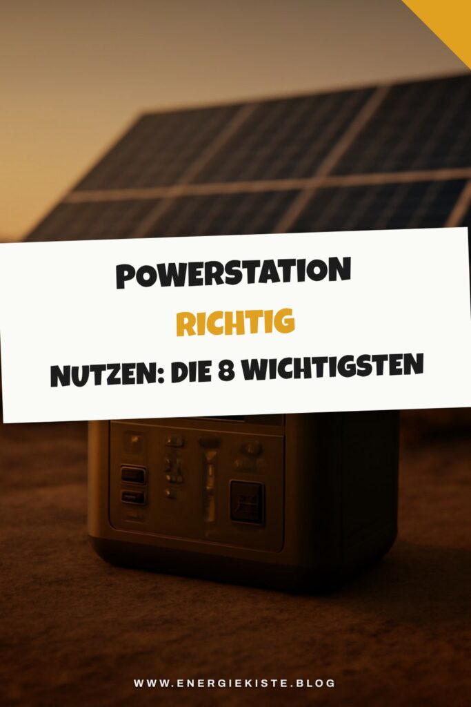 Powerstation richtig nutzen: Die 8 wichtigsten Tipps