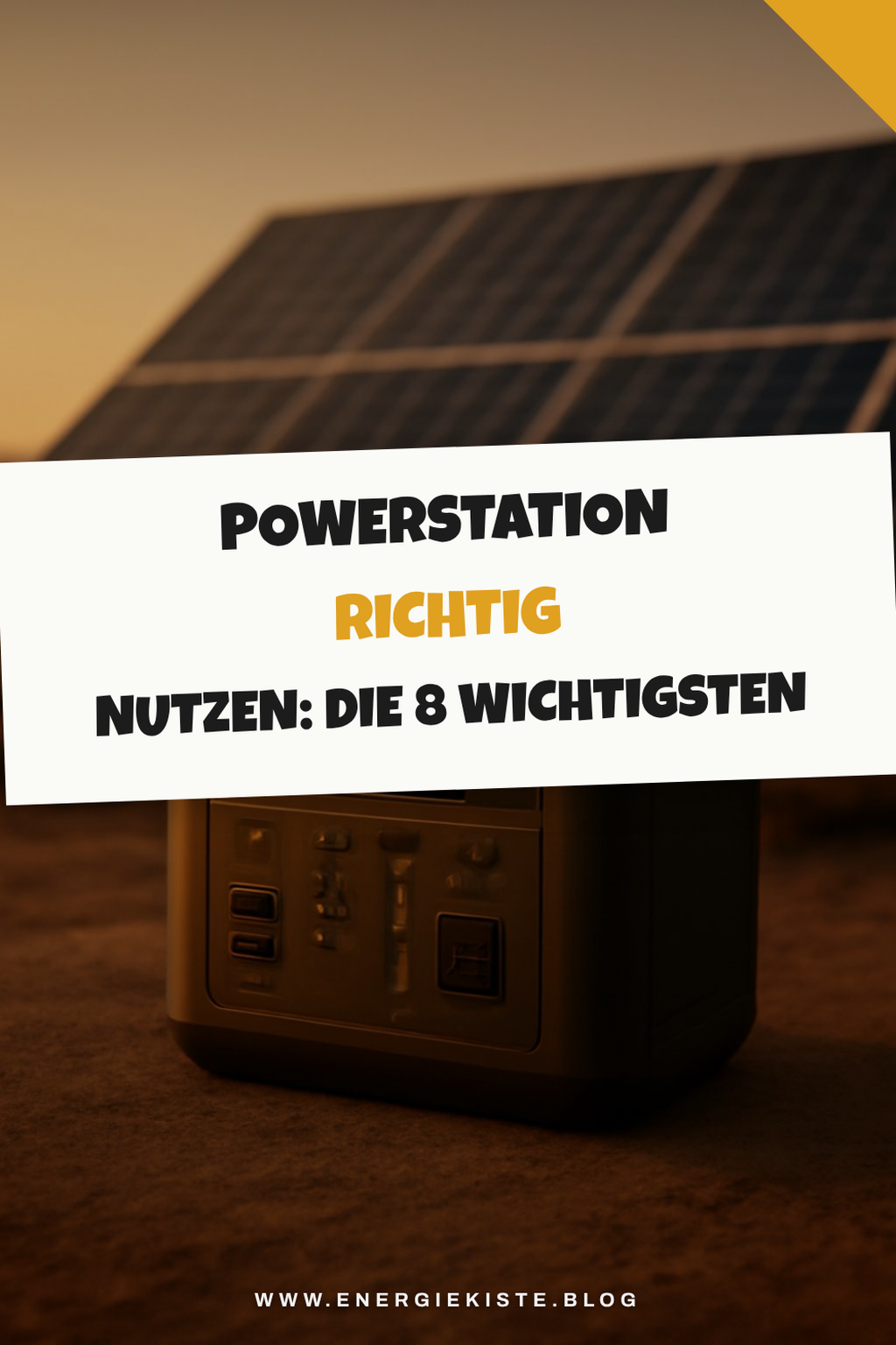 Powerstation richtig nutzen: Die 8 wichtigsten Tipps