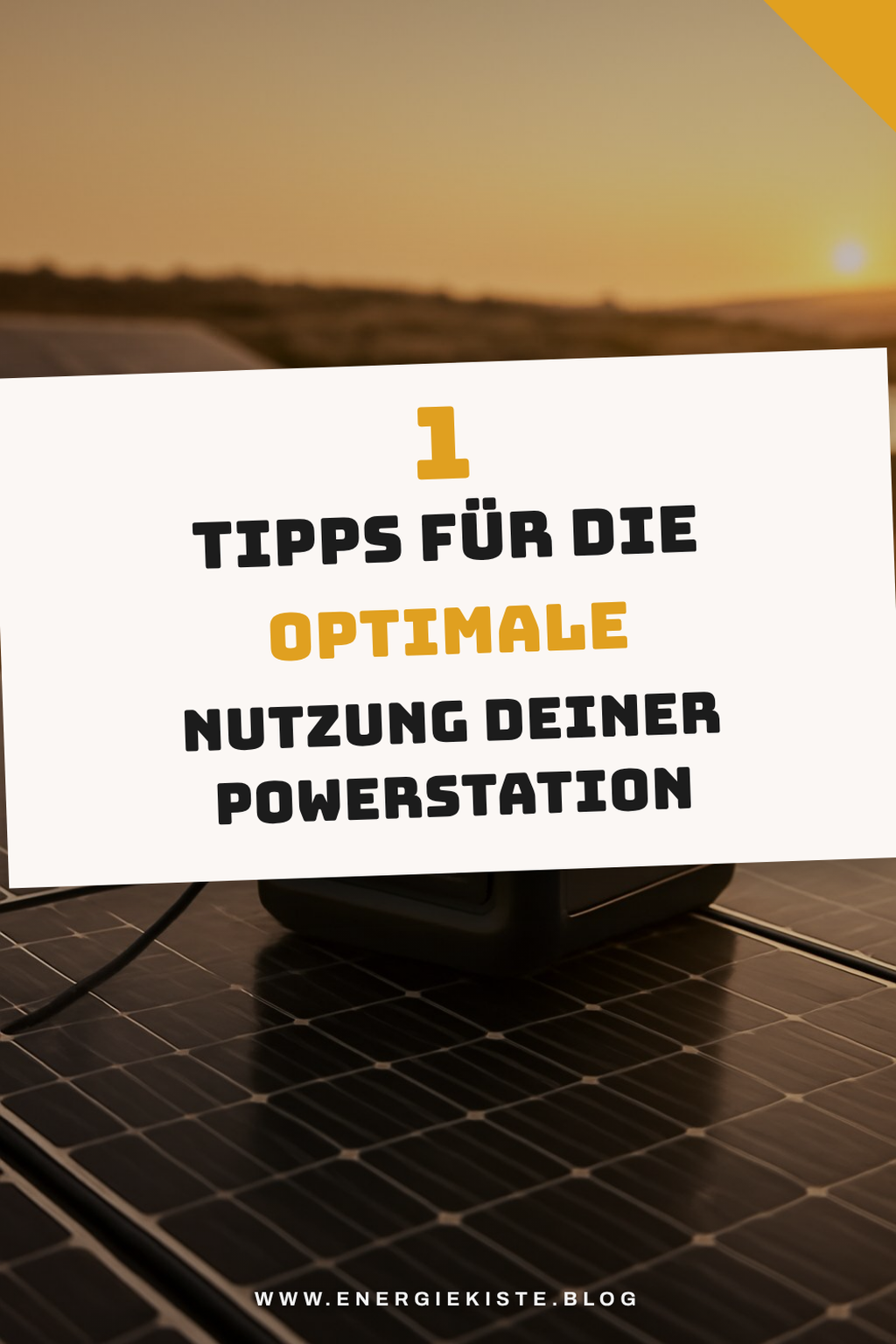 So nutzt du deine Powerstation effektiv im Alltag