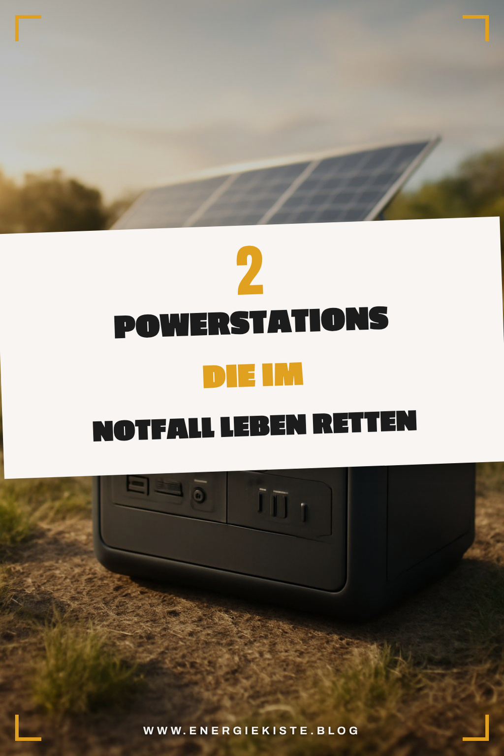 Die besten Powerstations für Notfälle