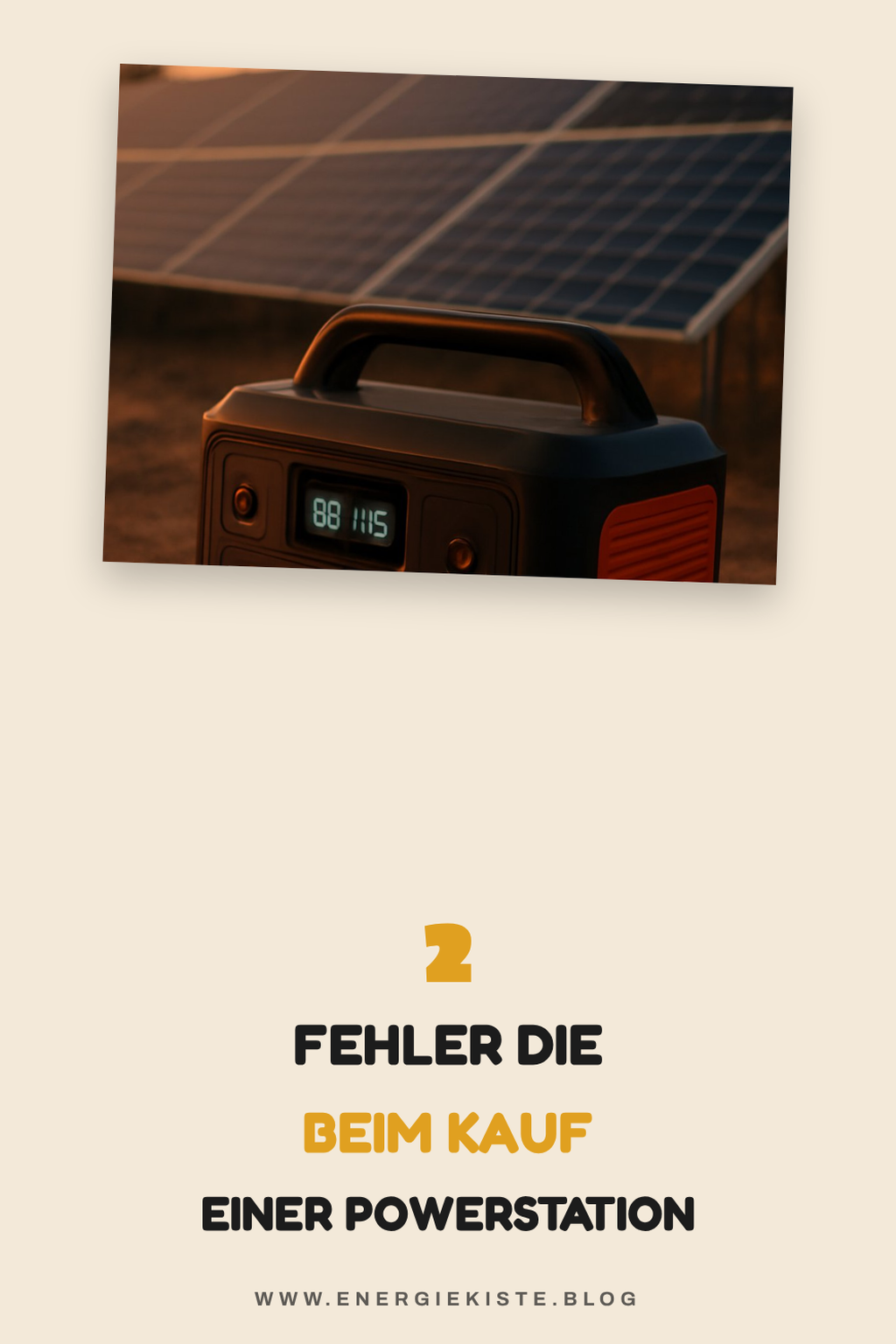 Häufige Fehler beim Kauf einer Powerstation
