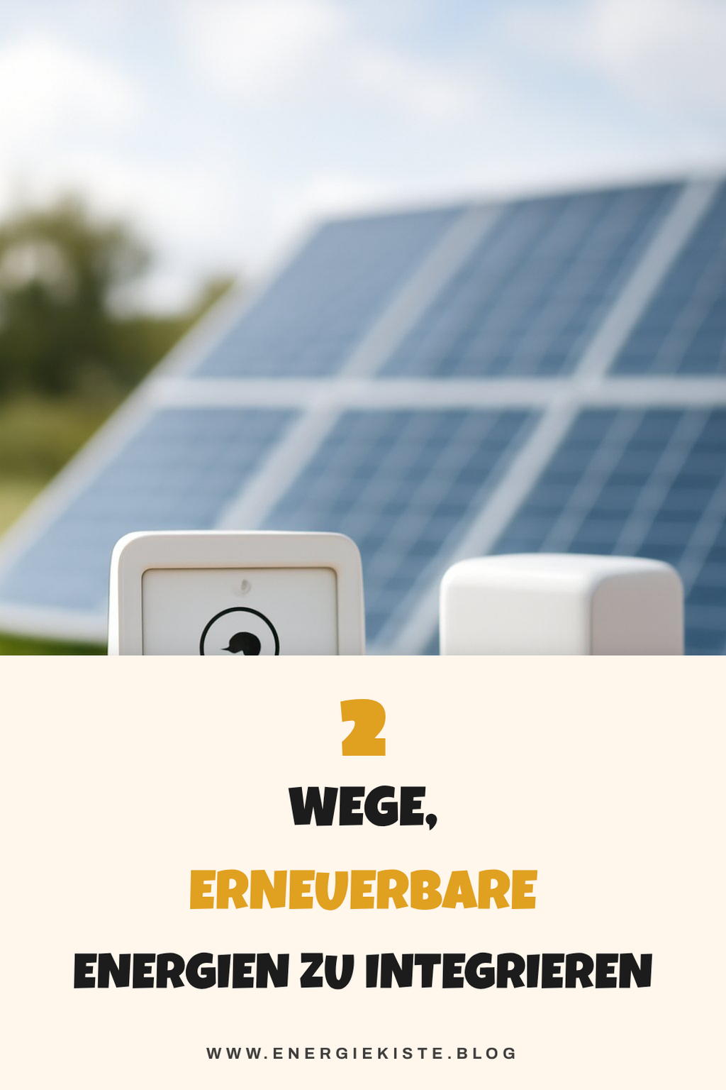 Erneuerbare Energien für dein Zuhause nutzen