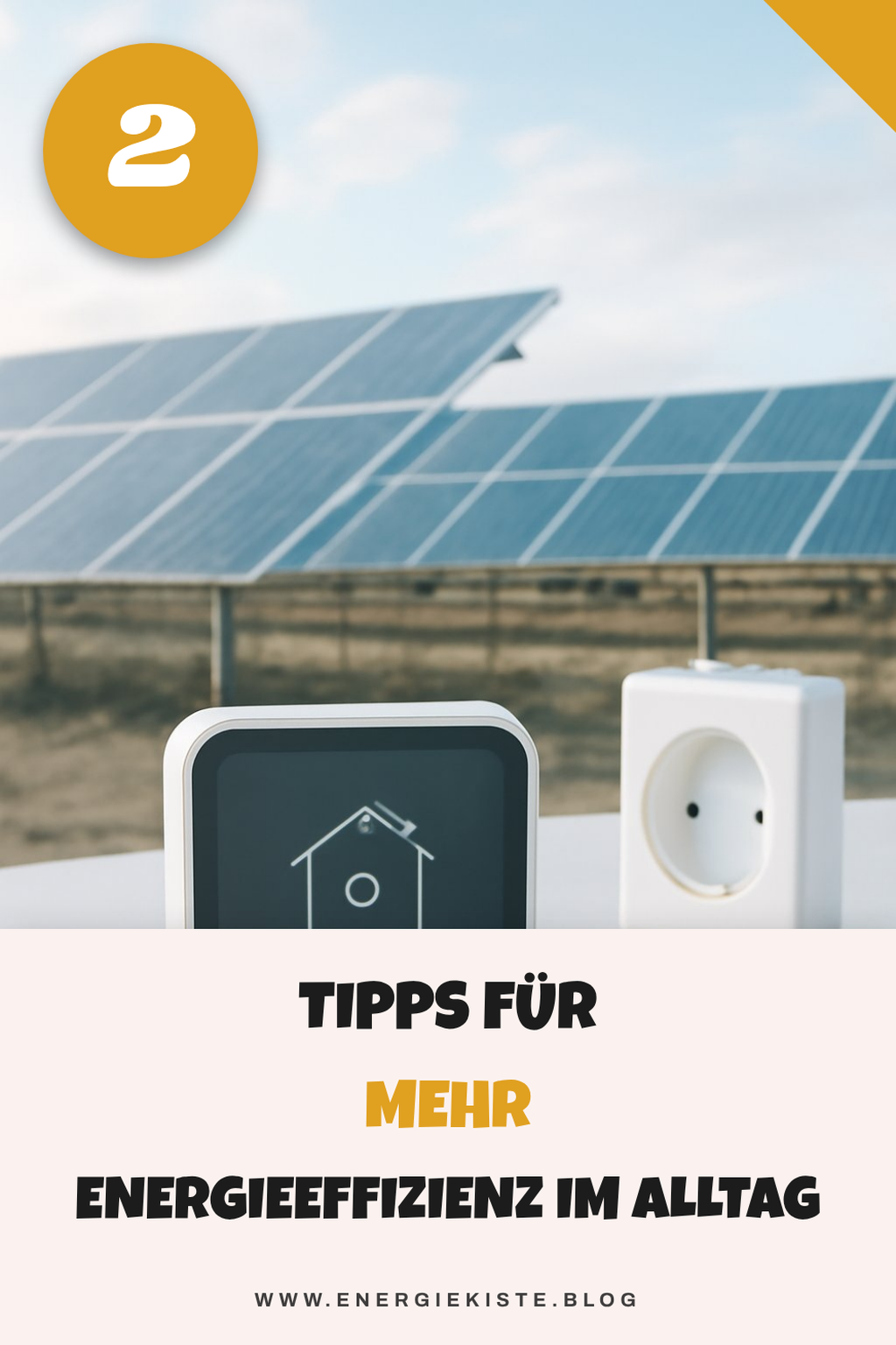 Energie sparen im Alltag
