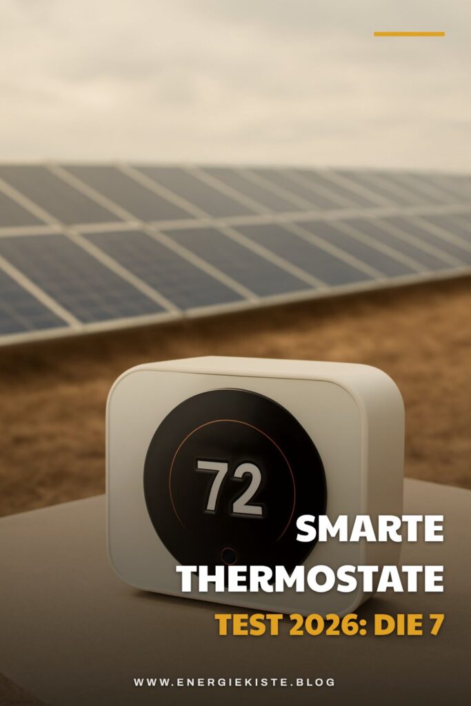 Smarte Thermostate Test 2026: Die 7 besten zum Heizkosten sparen