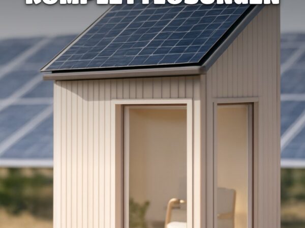 Solar für das Gartenhaus: 6 Komplettlösungen ohne Netz