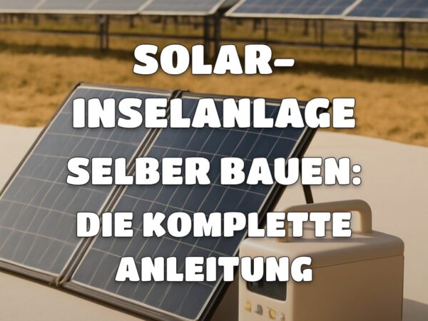 Solar-Inselanlage selber bauen: Die komplette Anleitung