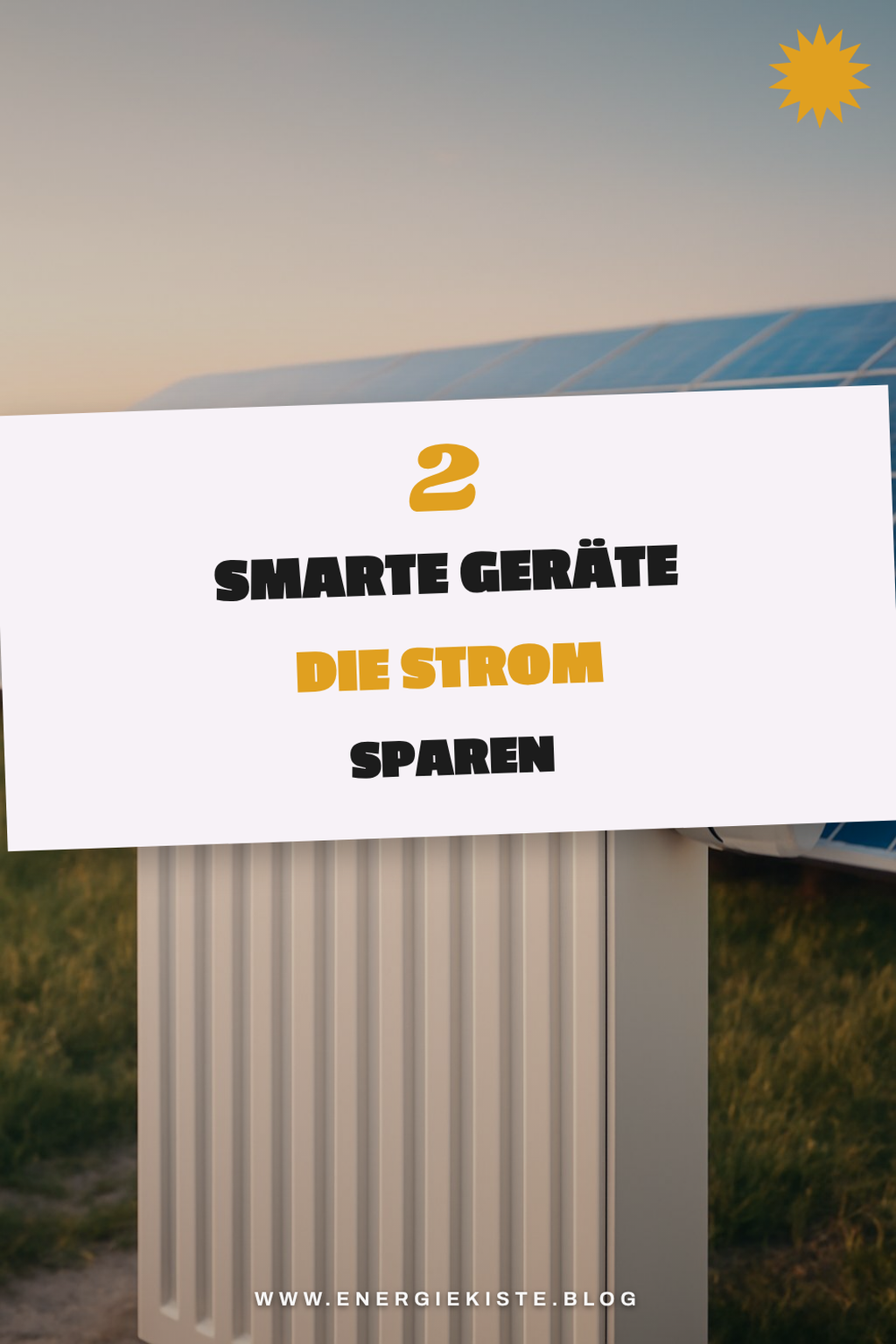 Wie du mit smarter Technik Energie sparst