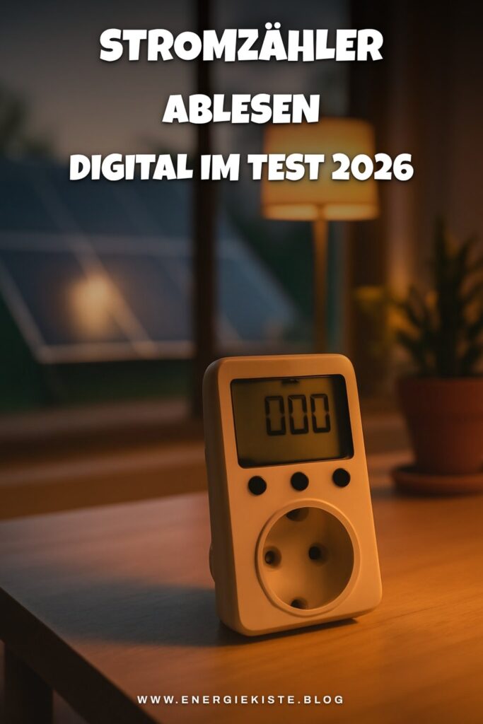 Stromzähler Ablesen Digital im Test 2026: Die 10 besten Modelle