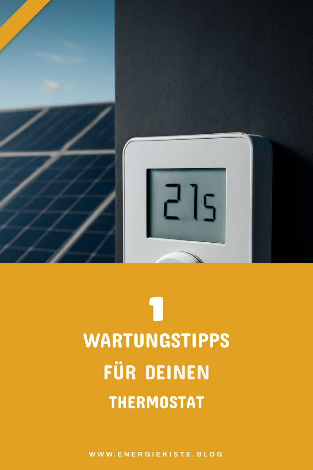 So wartest du deinen Thermostat richtig