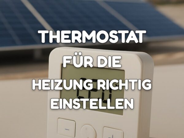 Thermostat für die Heizung richtig einstellen: 7 Tipps