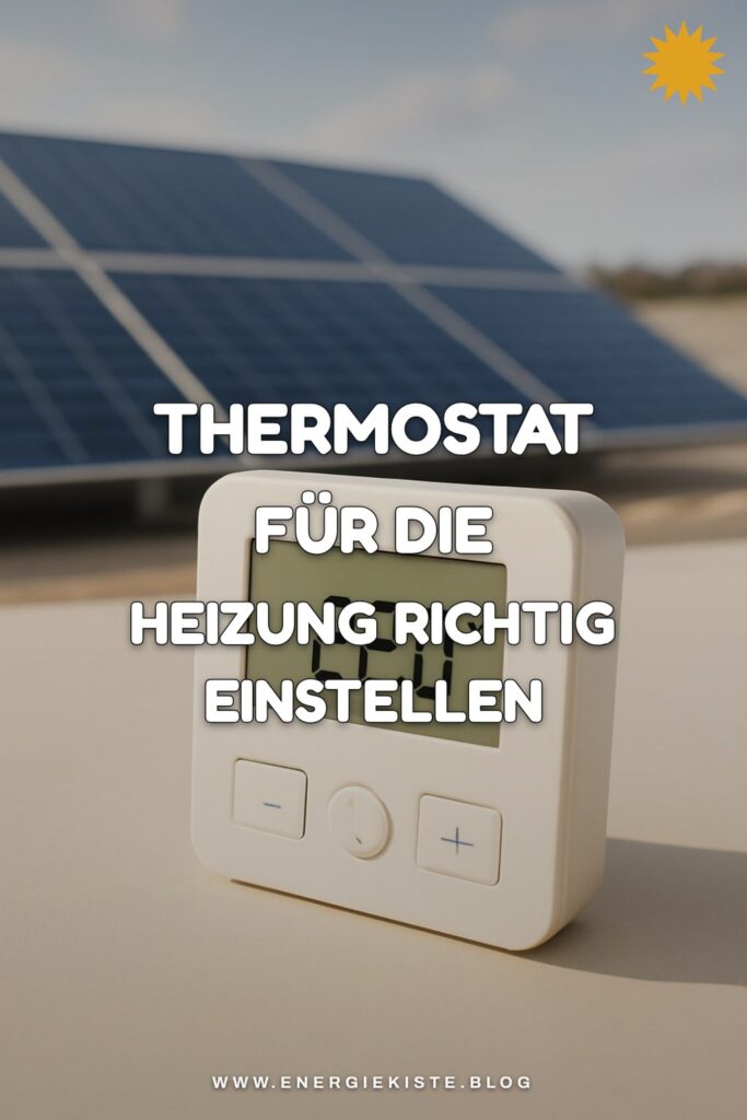 Thermostat für die Heizung richtig einstellen: 7 Tipps