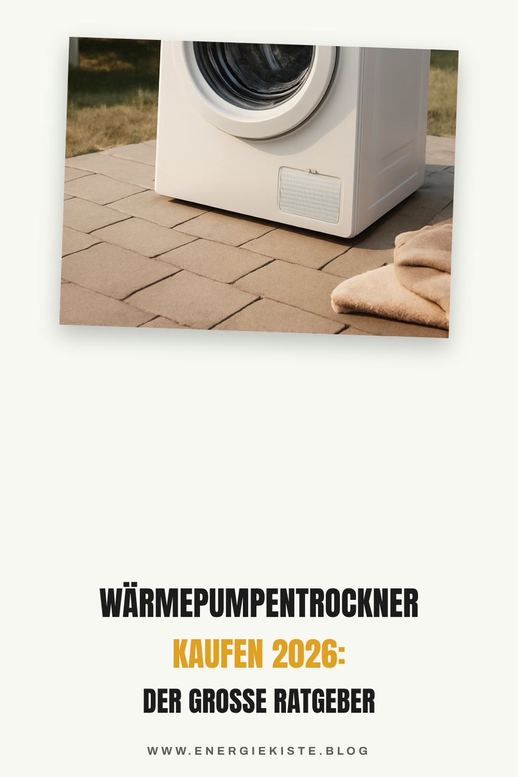 Wärmepumpentrockner kaufen 2026: Der große Ratgeber