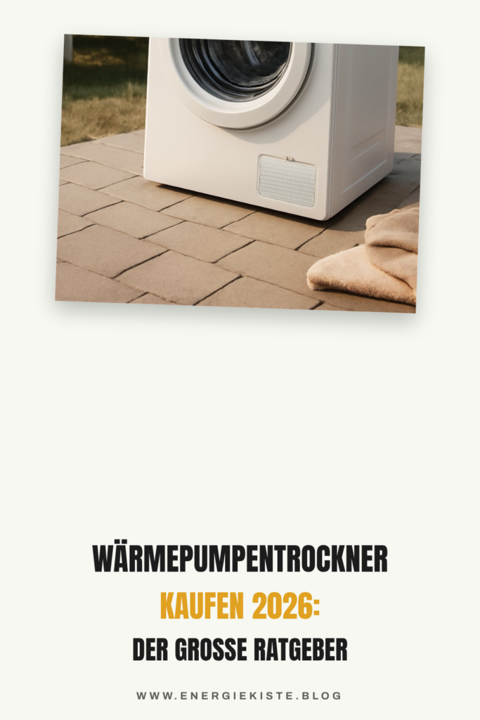 Wärmepumpentrockner kaufen 2026: Der große Ratgeber