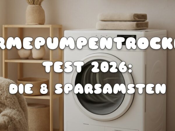 Wärmepumpentrockner Test 2026: Die 8 sparsamsten Modelle im Vergleich