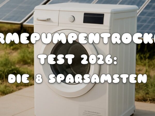 Wärmepumpentrockner Test 2026: Die 8 sparsamsten Modelle im Vergleich
