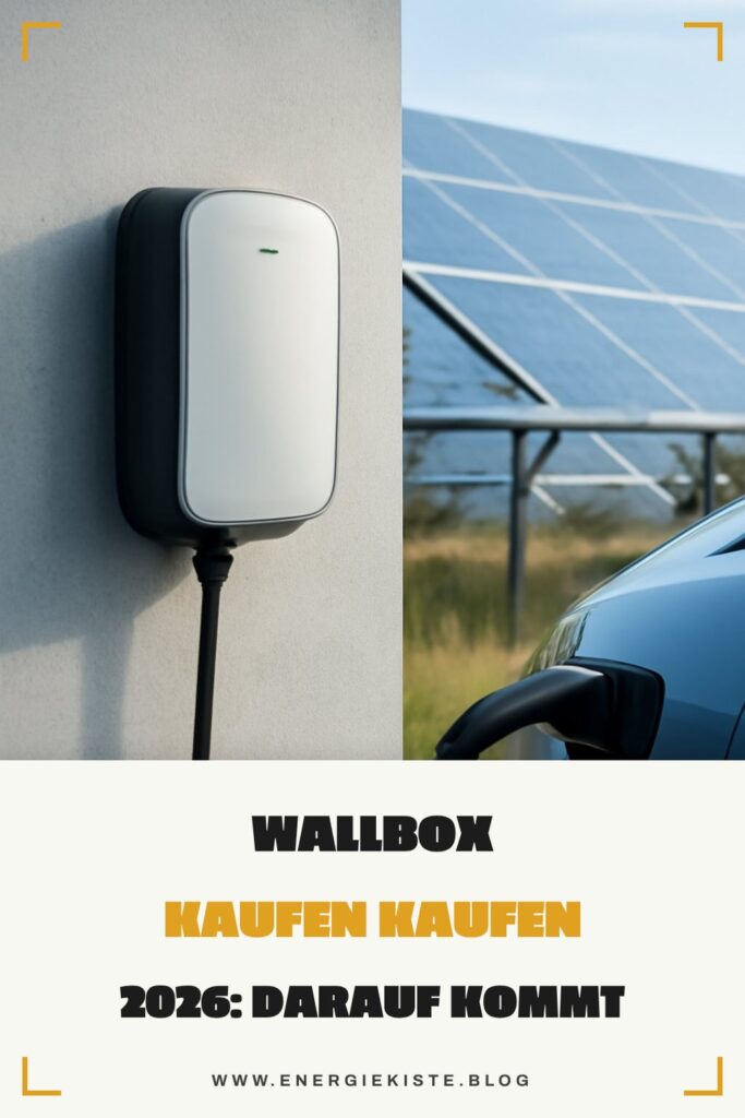 Wallbox kaufen kaufen 2026: Darauf kommt es wirklich an