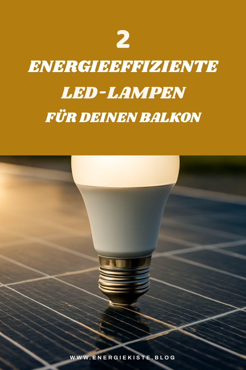 Energieeffiziente LED-Lampen für nachhaltige Beleuchtung