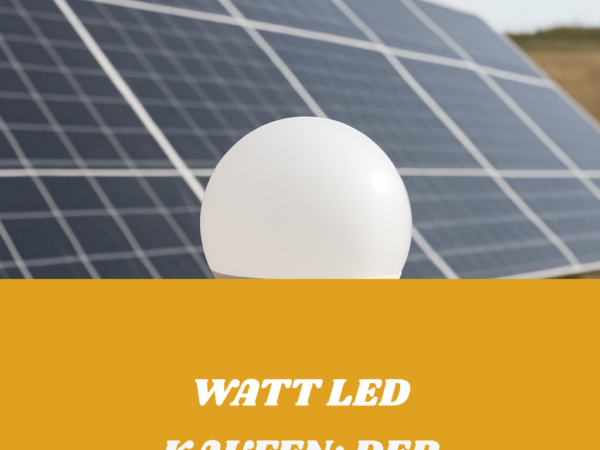 Watt LED kaufen: Der große Ratgeber 2026