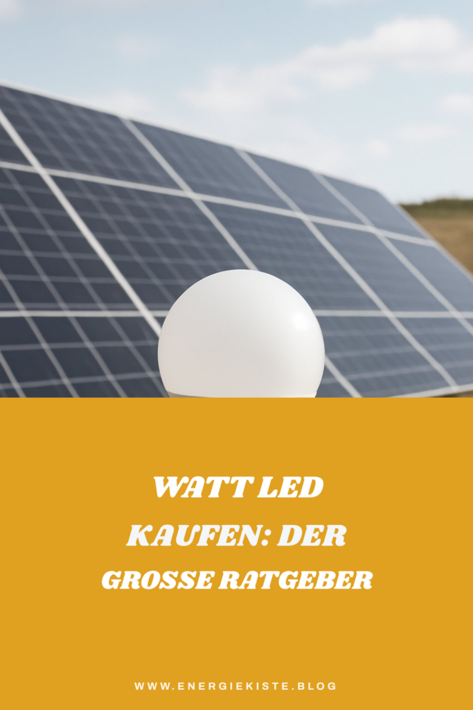 Watt LED kaufen: Der große Ratgeber 2026