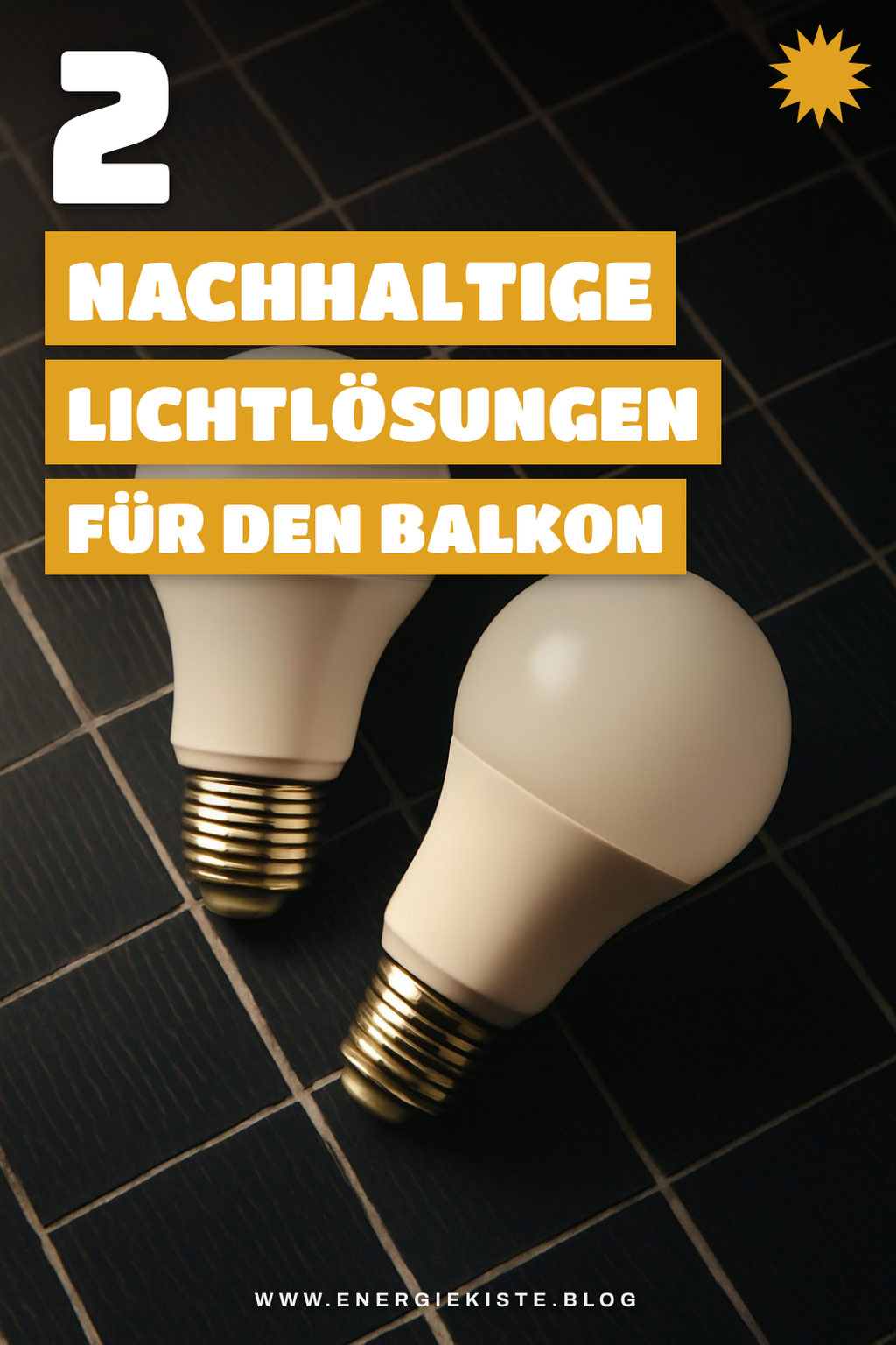 So beleuchtest du deinen Balkon nachhaltig