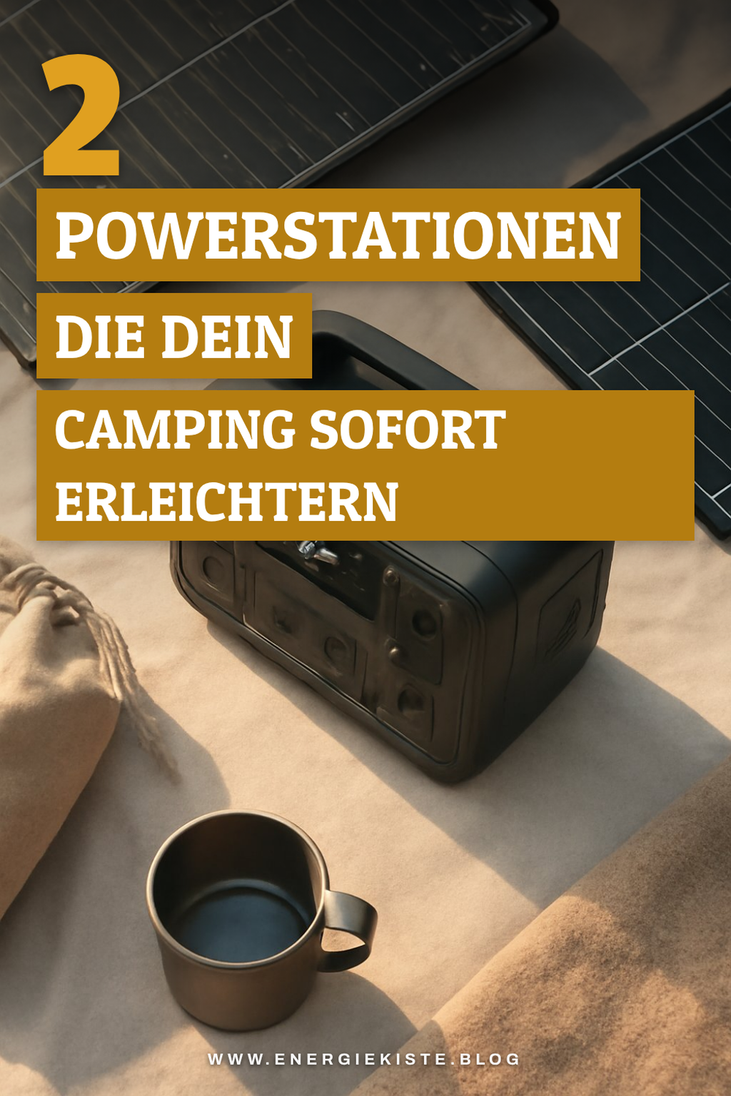 So findest du die perfekte Powerstation für dein Camping-Abenteuer