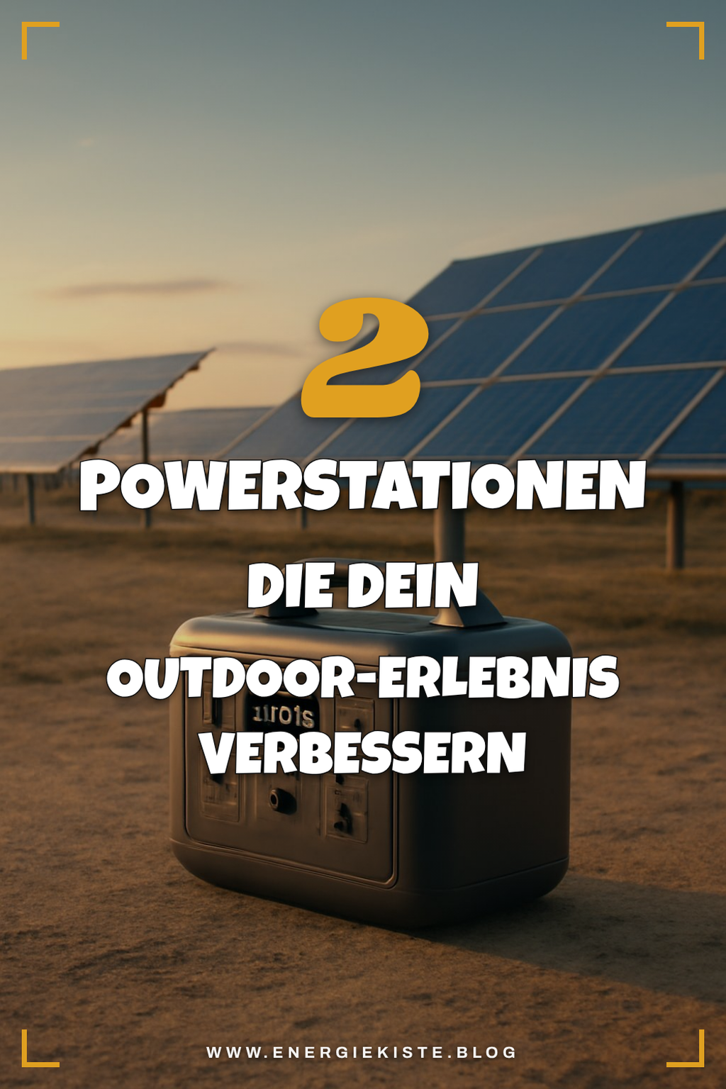 Die besten Powerstationen für Outdoor-Aktivitäten