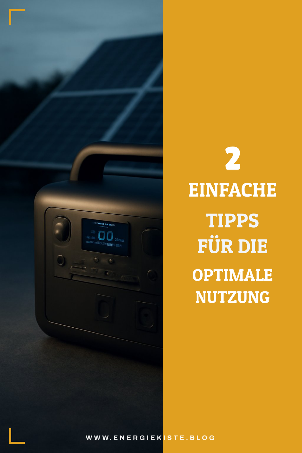 Tipps zur Nutzung deiner Powerstation