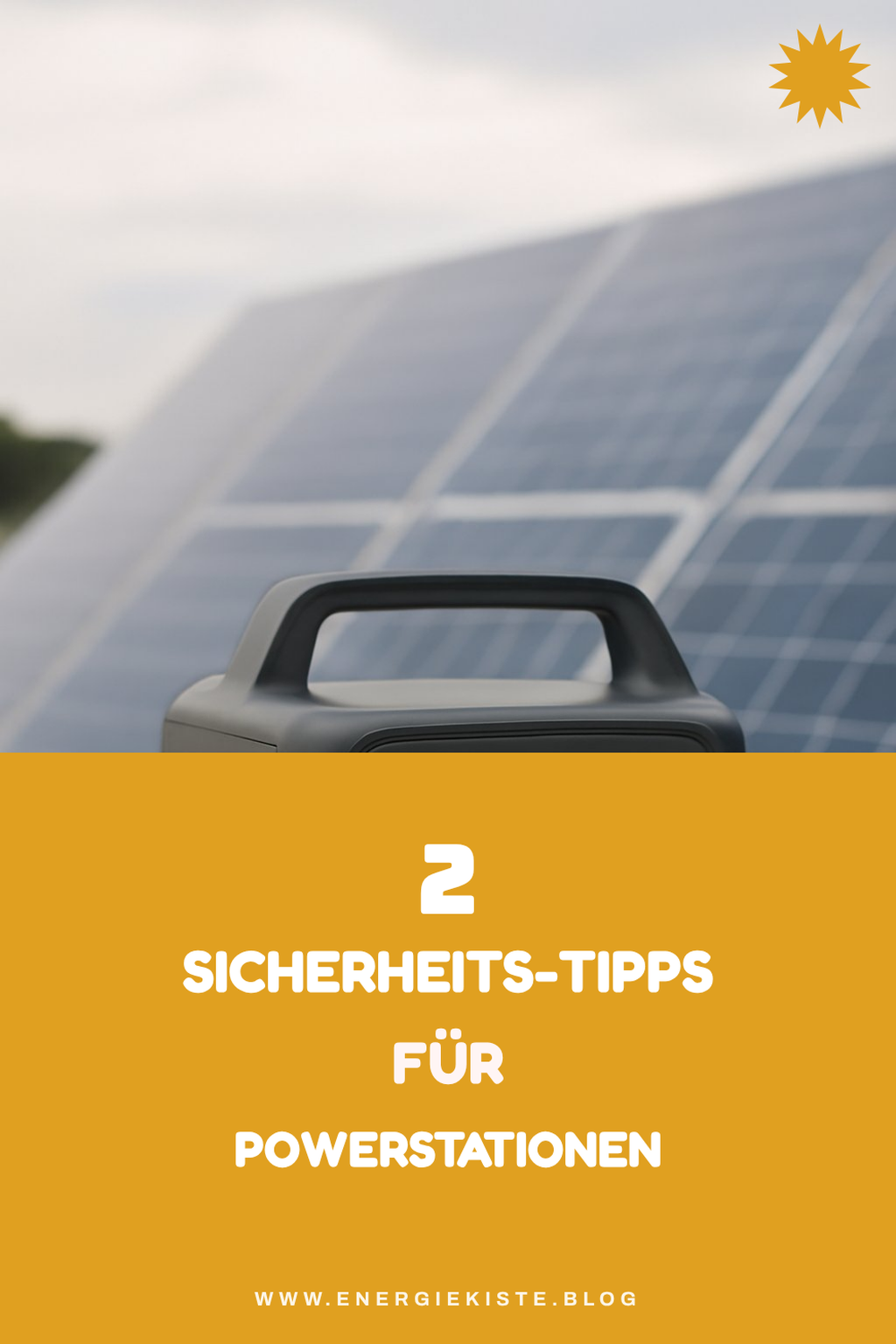 Sicherheitsaspekte bei Powerstationen beachten