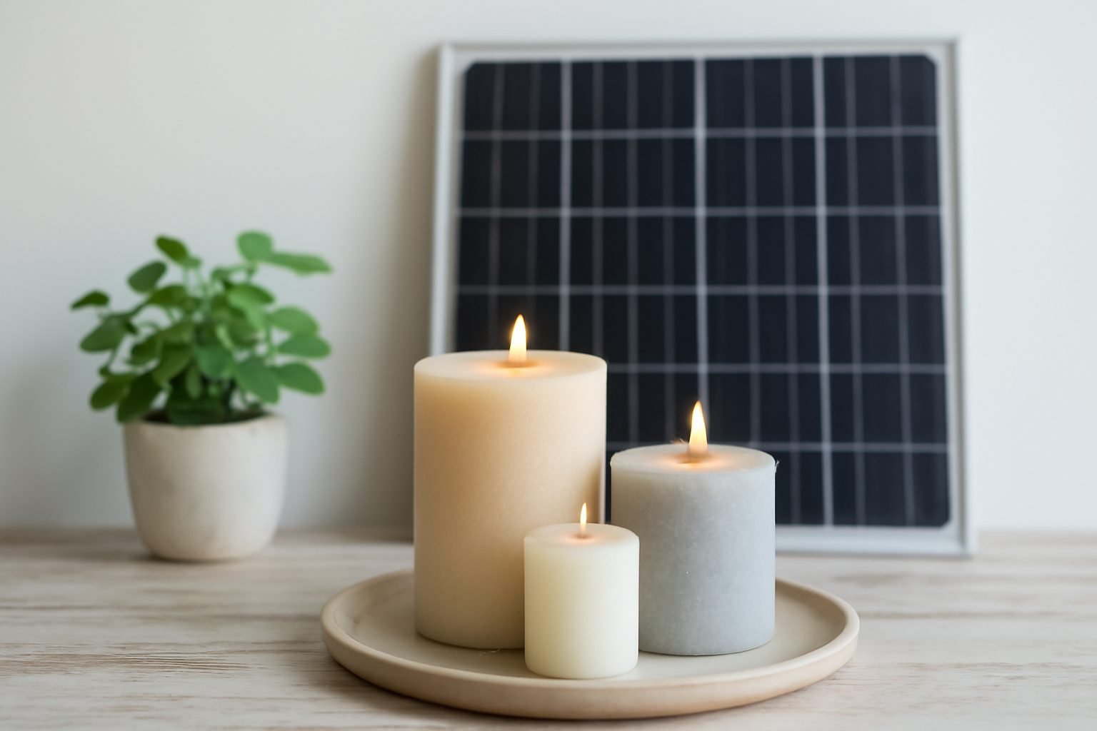 Echte Kerzen oder LED Kerzen Kostenvergleich