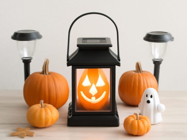 Halloween Deko mit Solarleuchten gestalten in 6 Schritten