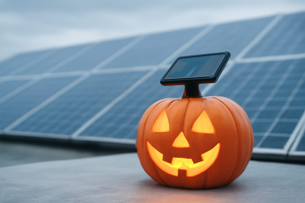 LED Teelichter für Kürbisse sicher und Sparsam