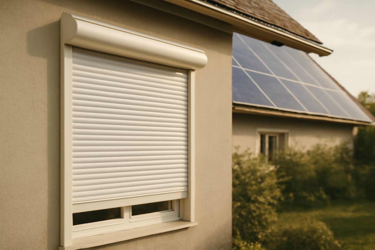 Rollläden nachts Schließen Energie sparen