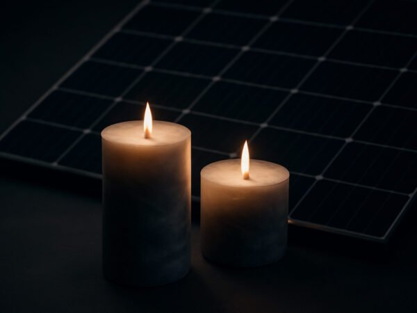 Schlichte Kerzen dekorieren: 6 Schritte zum Ergebnis