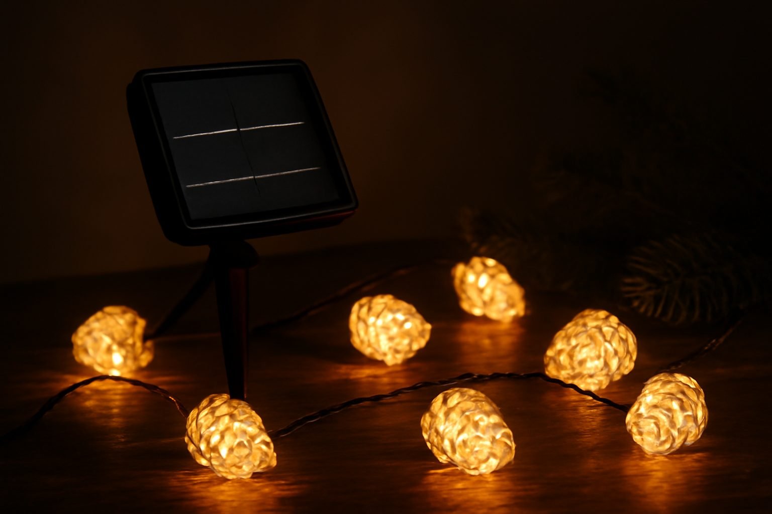 Solar Lichterkette im Winter sinnvoll ohne teure Anschaffung