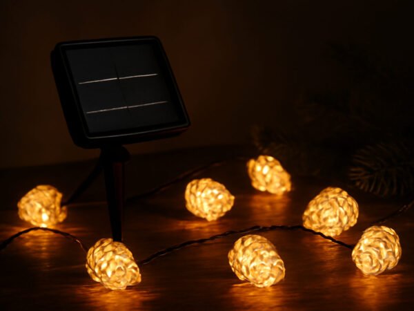 Solar Lichterkette im Winter sinnvoll ohne teure Anschaffung
