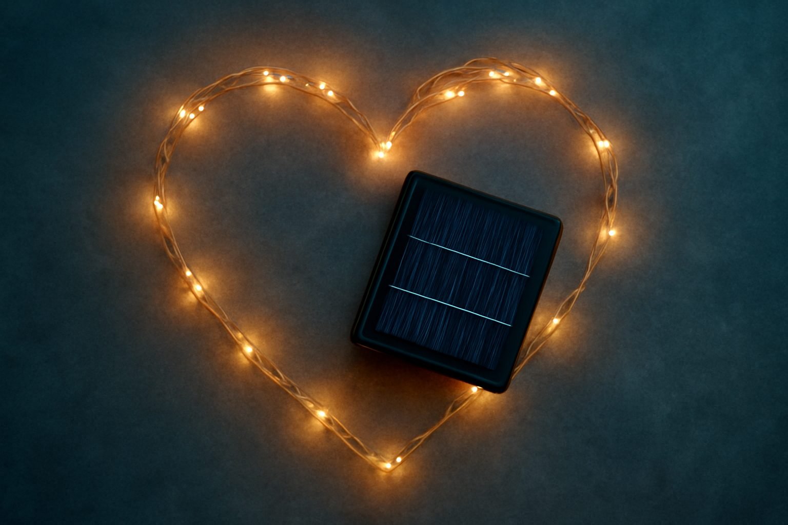 Valentinstag Deko mit Lichterkette: 10 Ideen für wenig Geld