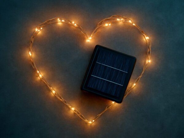 Valentinstag Deko mit Lichterkette: 10 Ideen für wenig Geld