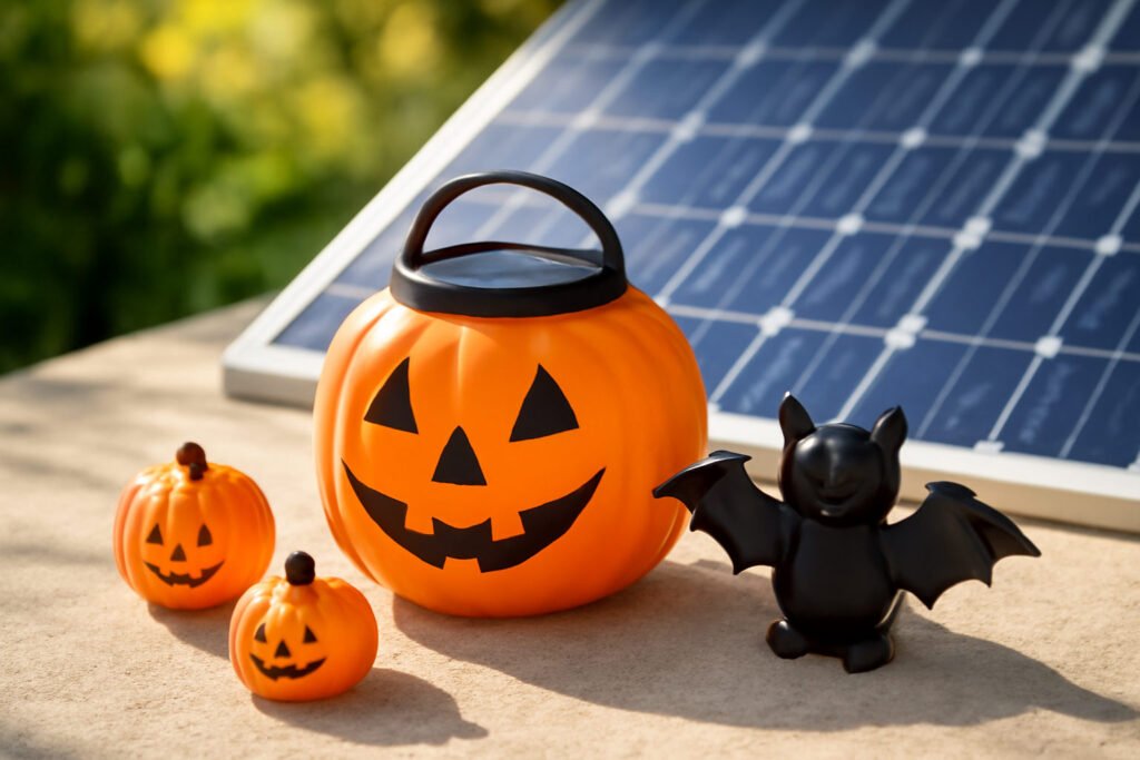 Wiederaufladbare Batterien für Halloween Deko