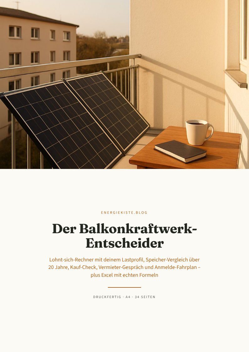 Der Balkonkraftwerk-Entscheider – Vorschau Seite 2